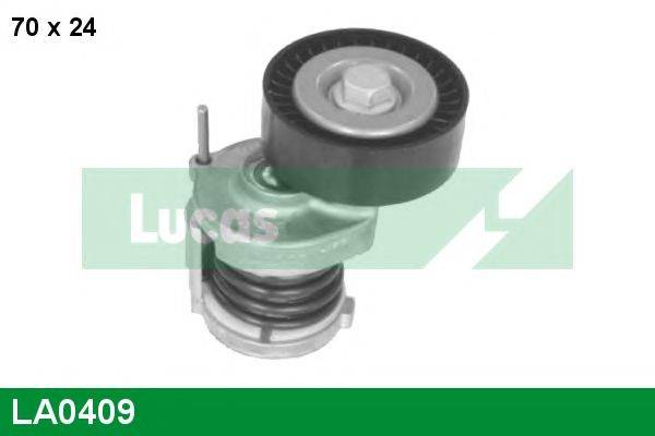 LUCAS ENGINE DRIVE LA0409 Натяжна планка, полікліновий ремінь