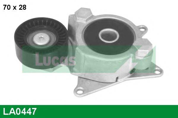 LUCAS ENGINE DRIVE LA0447 Натягувач ременя, клинового зубча