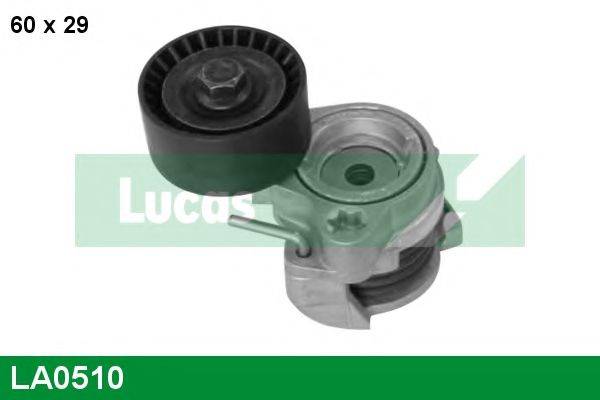 LUCAS ENGINE DRIVE LA0510 Натяжна планка, полікліновий ремінь