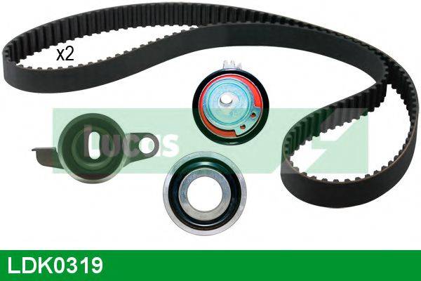 LUCAS ENGINE DRIVE LDK0319 Комплект ременя ГРМ