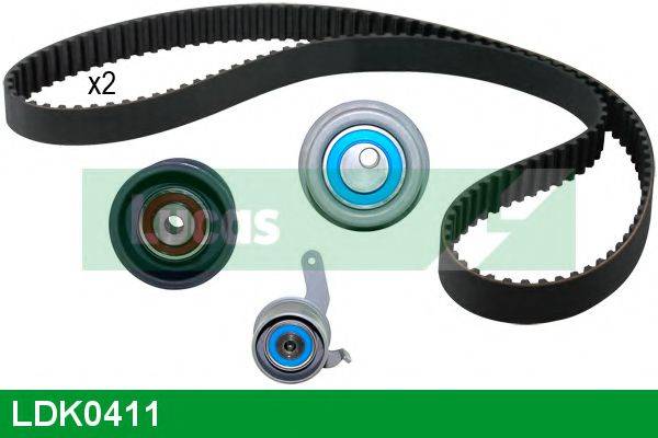 LUCAS ENGINE DRIVE LDK0411 Комплект ременя ГРМ