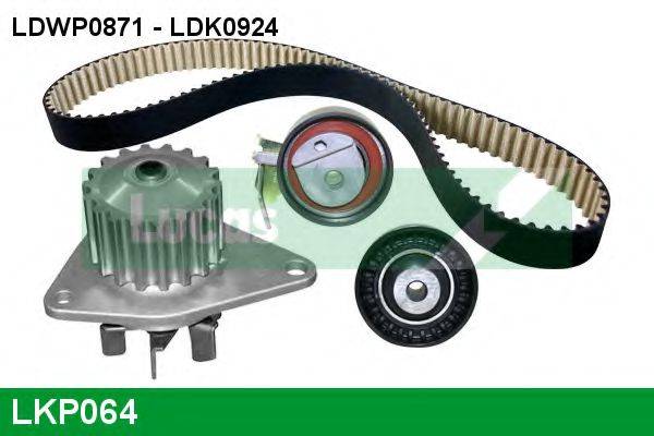 LUCAS ENGINE DRIVE LKP064 Водяний насос + комплект зубчастого ременя