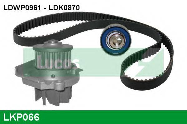 LUCAS ENGINE DRIVE LKP066 Водяний насос + комплект зубчастого ременя