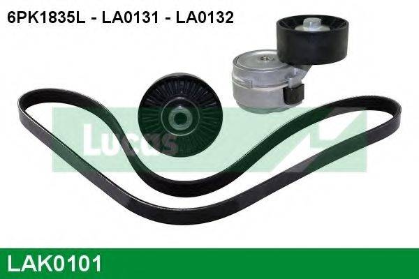 LUCAS ENGINE DRIVE LAK0101 Полікліновий ремінний комплект