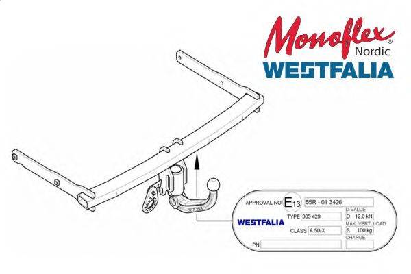 MONOFLEX 305429900113 Причіпне обладнання