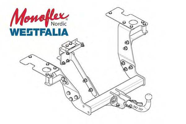 MONOFLEX 342107 Причіпне обладнання