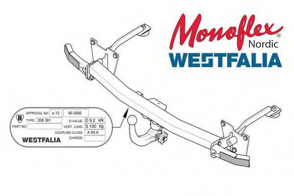 MONOFLEX 306393 Причіпне обладнання