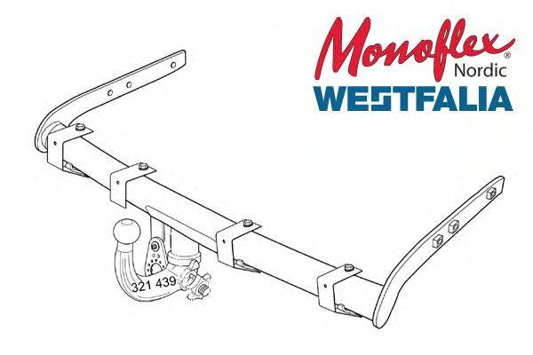 MONOFLEX 321775 Причіпне обладнання