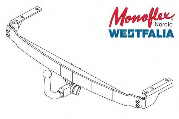 MONOFLEX 134020 Причіпне обладнання