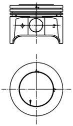 KOLBENSCHMIDT 40032600 Поршень