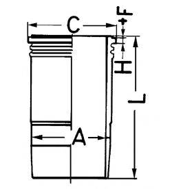 KOLBENSCHMIDT 89460110 Гільза циліндра