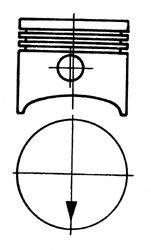 KOLBENSCHMIDT 92282604 Поршень
