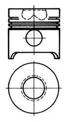 KOLBENSCHMIDT 93311600 Поршень
