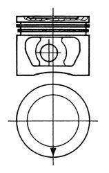 KOLBENSCHMIDT 93643600 Поршень