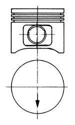KOLBENSCHMIDT 93754613 Поршень