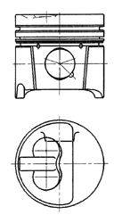 KOLBENSCHMIDT 94786700 Поршень