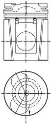 KOLBENSCHMIDT 99748600 Поршень