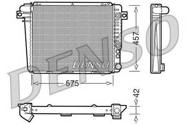 NPS DRM05051 Радіатор, охолодження двигуна