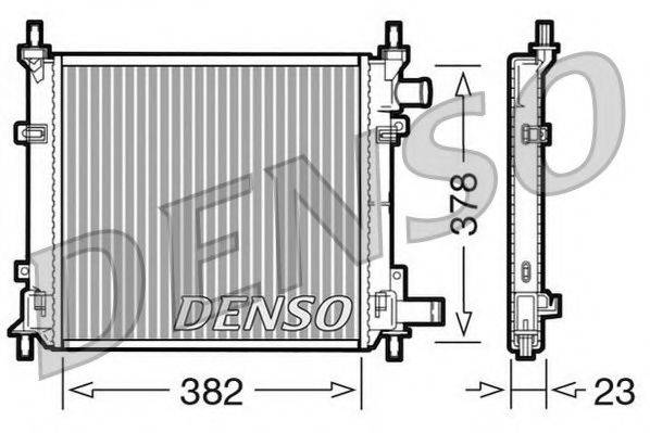 NPS DRM10060 Радіатор, охолодження двигуна