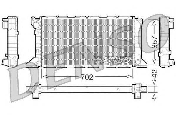 NPS DRM10099 Радіатор, охолодження двигуна