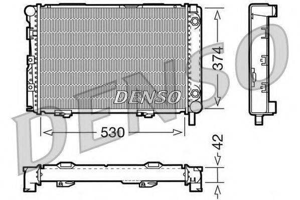 NPS DRM17026 Радіатор, охолодження двигуна