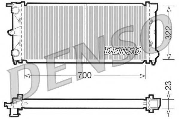 NPS DRM32021 Радіатор, охолодження двигуна