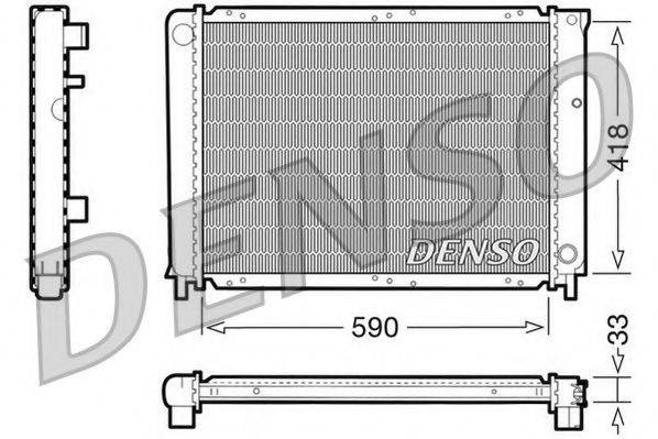 NPS DRM33031 Радіатор, охолодження двигуна