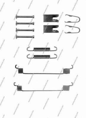 NPS M351A01 Комплектуючі, гальмівна колодка