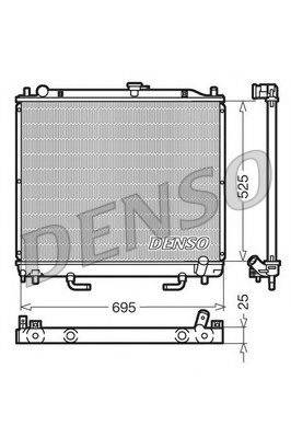 NPS DRM45015 Радіатор, охолодження двигуна