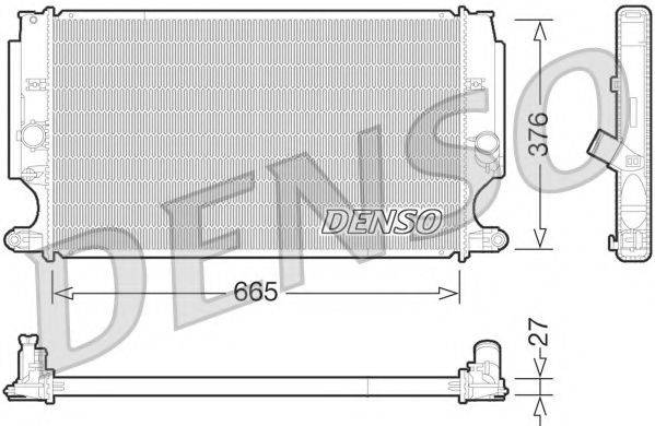 NPS DRM50072 Радіатор, охолодження двигуна