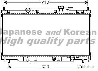 ASHUKI H55742 Радіатор, охолодження двигуна