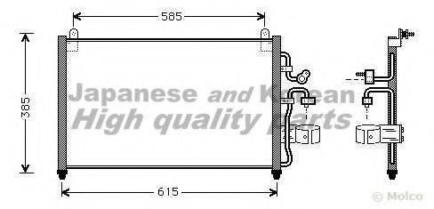 ASHUKI J03305 Конденсатор, кондиціонер