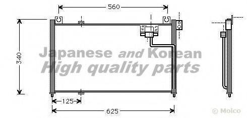 ASHUKI M55966 Конденсатор, кондиціонер