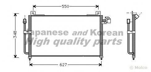 ASHUKI M98104 Конденсатор, кондиціонер