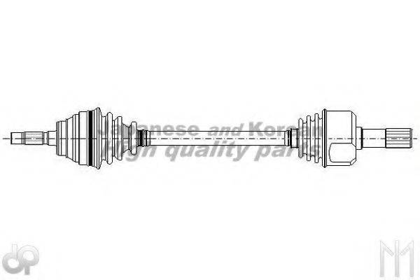 ASHUKI N04212S Приводний вал