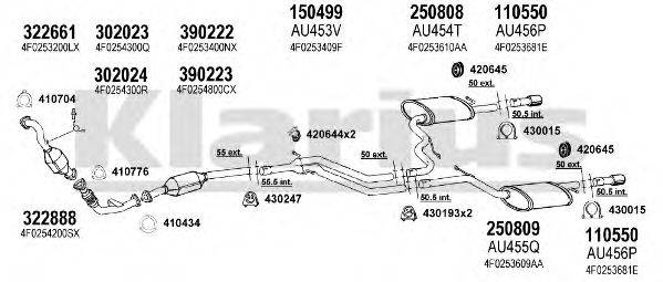 KLARIUS 940757E Система випуску ОГ