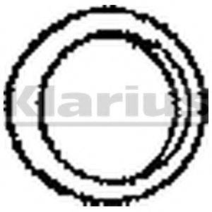 KLARIUS 410271 Прокладка, труба вихлопного газу