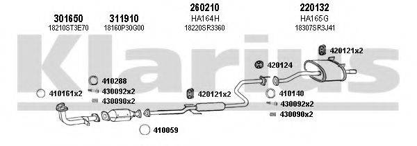 KLARIUS 420081E Система випуску ОГ