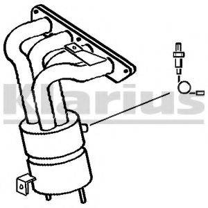 KLARIUS 321830 Каталізатор