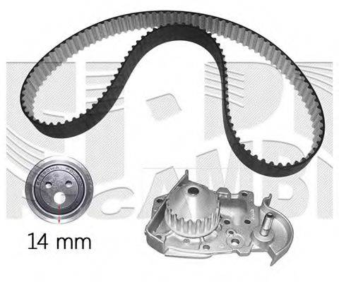 CALIBER 0590KRWB Комплект ременя ГРМ