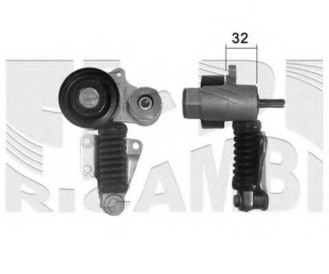 AUTOTEAM A03172 Натягувач ременя, клинового зубча