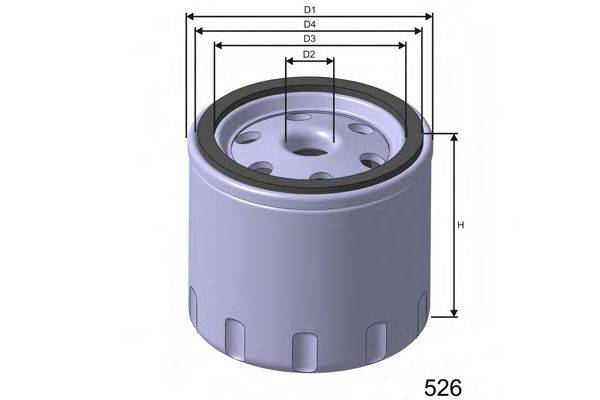 MISFAT Z299 Масляний фільтр