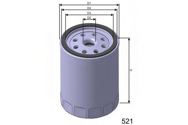 MISFAT Z274 Масляний фільтр