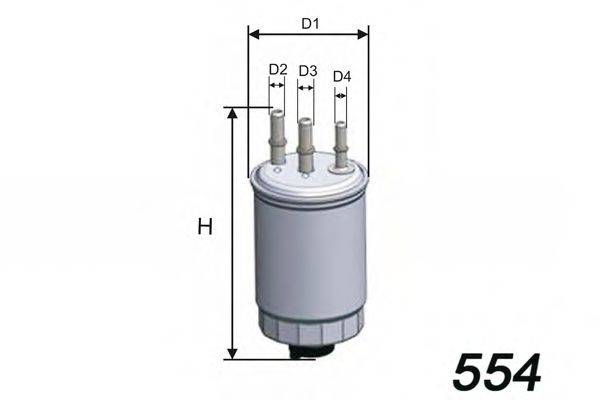 MISFAT M294 Паливний фільтр