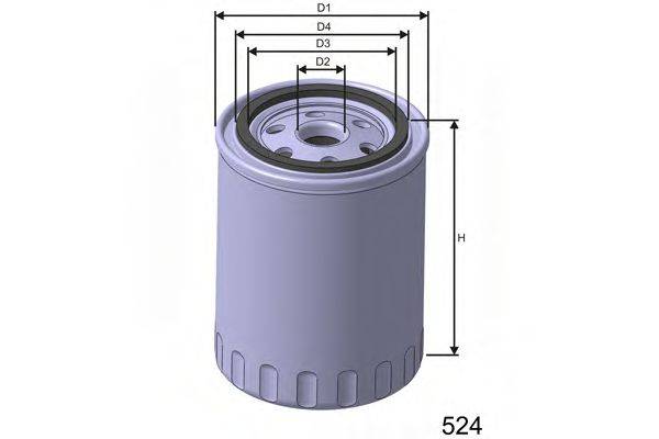 MISFAT Z152 Масляний фільтр