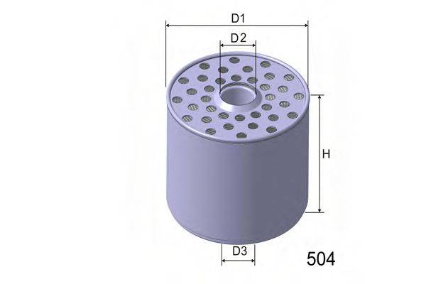 MISFAT M360 Паливний фільтр