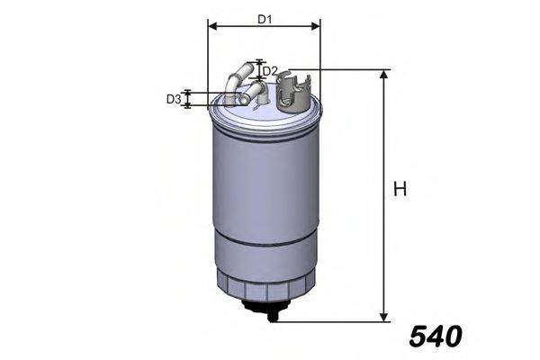 MISFAT M276 Паливний фільтр