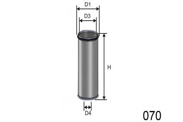 MISFAT R722 Повітряний фільтр