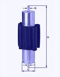 UNICO FILTER FI52742 Паливний фільтр