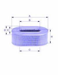 UNICO FILTER AE3762 Повітряний фільтр